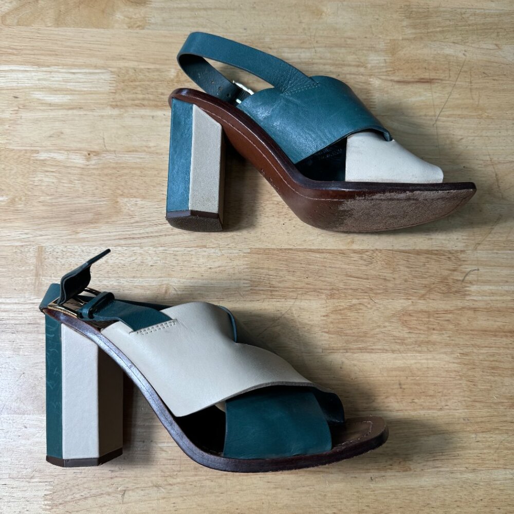 Tory Burch Women's Color-Block Heels